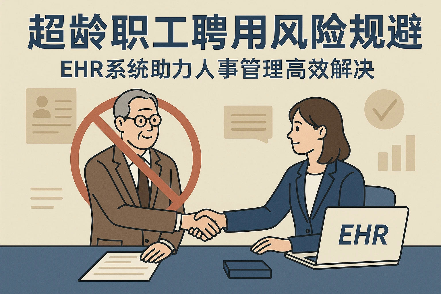 超龄职工聘用风险规避：ehr系统助力人事管理高效解决