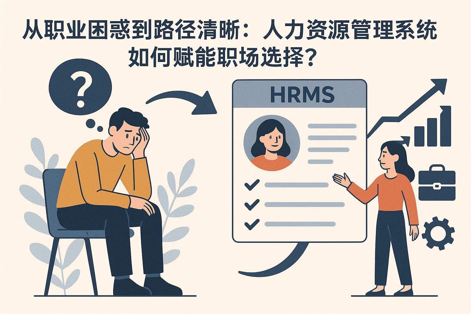从职业困惑到路径清晰：人力资源管理系统如何赋能职场选择？
