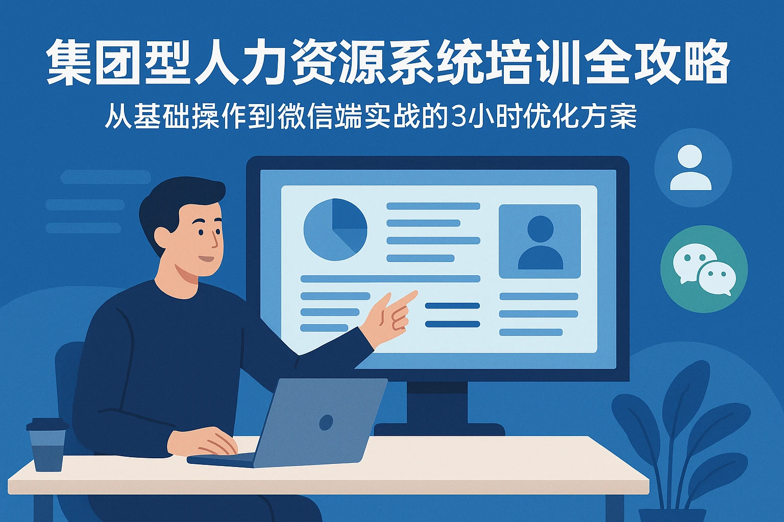 集团型人力资源系统培训全攻略：从基础操作到微信端实战的3小时优化方案