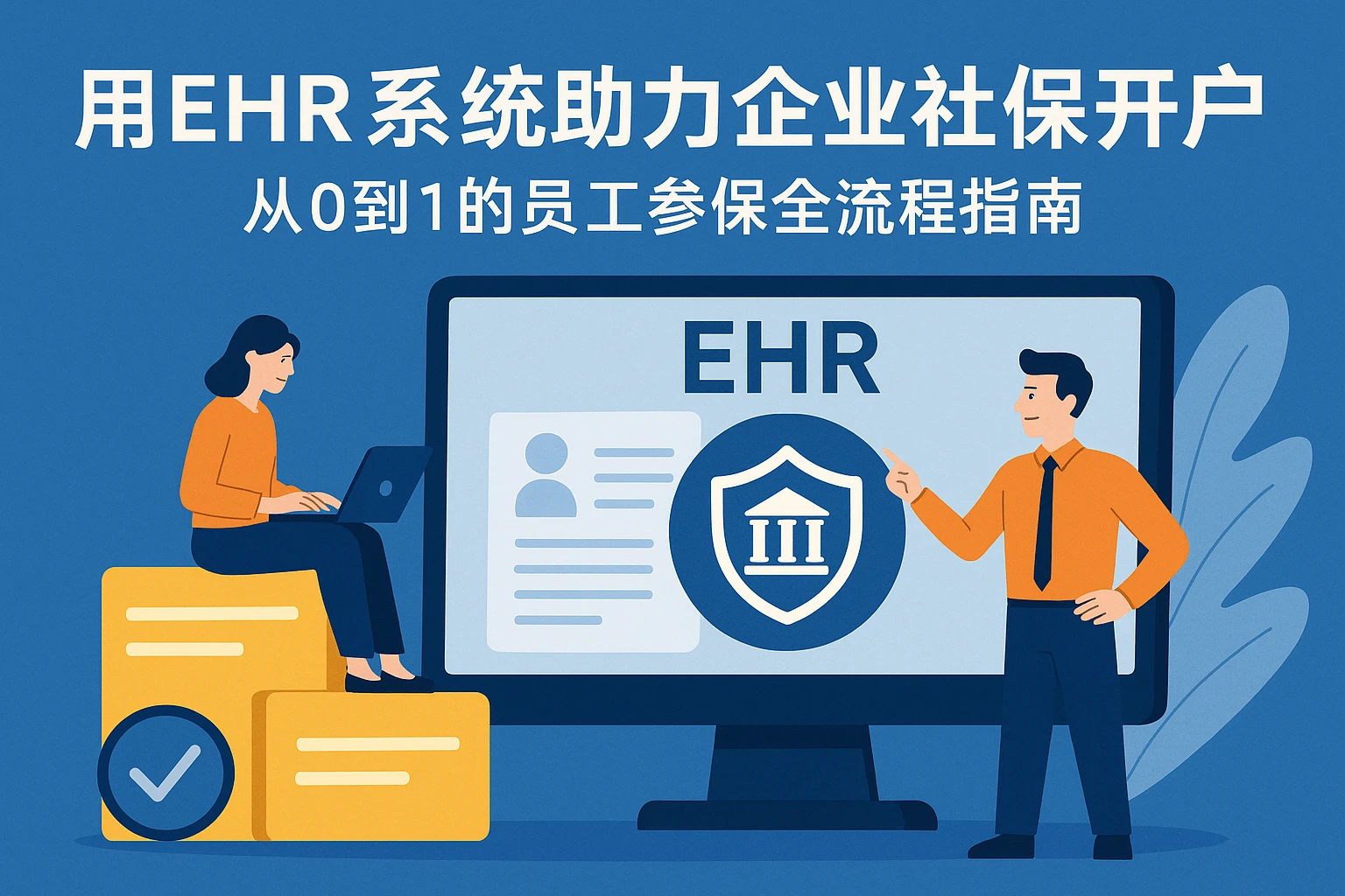 用EHR系统助力企业社保开户:从0到1的员工参保全流程指南