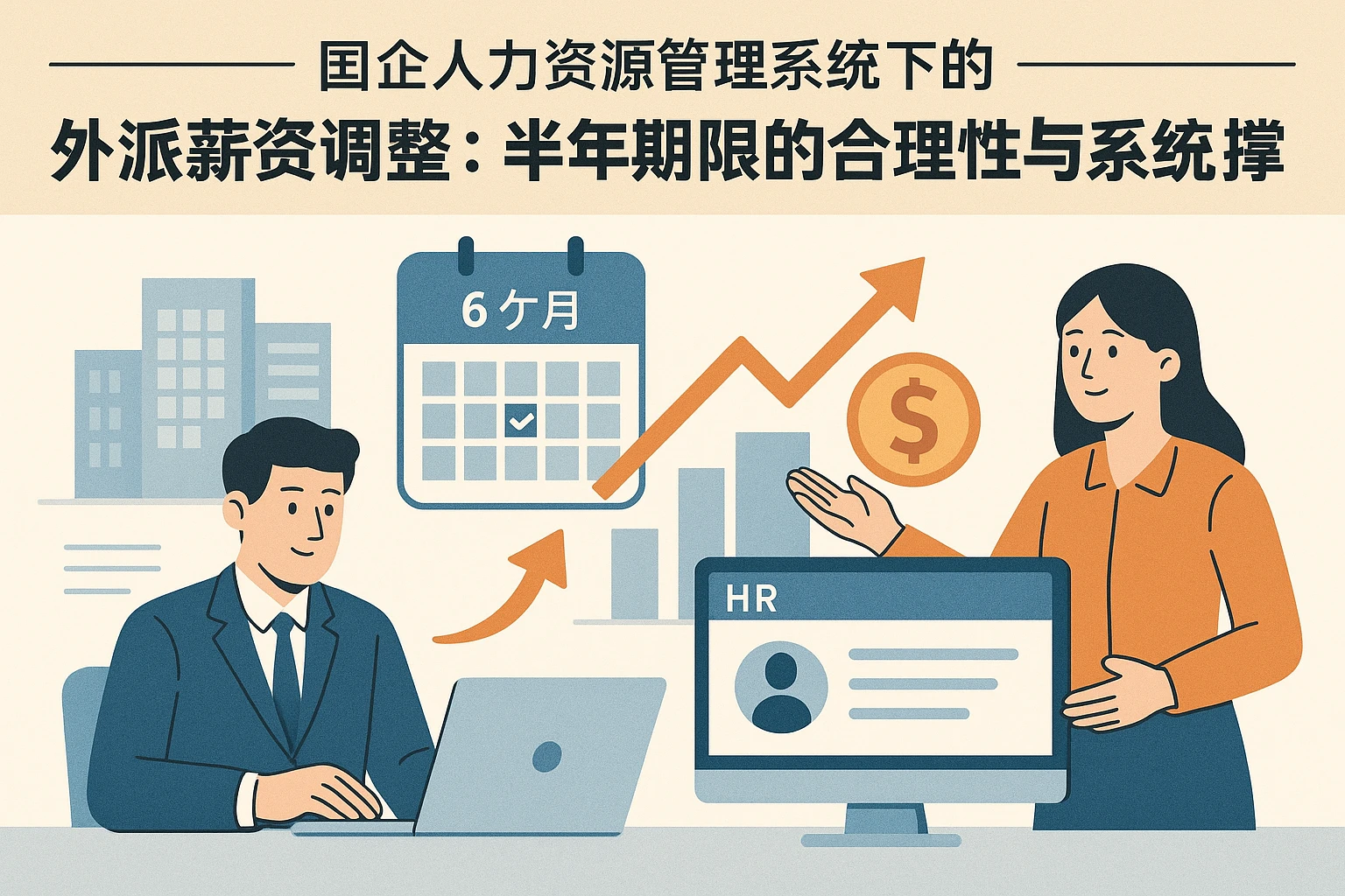 国企人力资源管理系统下的外派薪资调整：半年期限的合理性与系统支撑