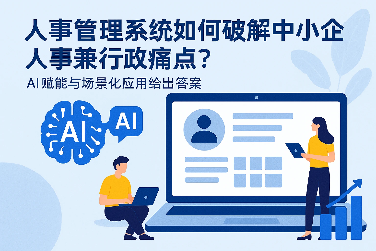 人事管理系统如何破解中小企人事兼行政痛点？AI赋能与场景化应用给出答案