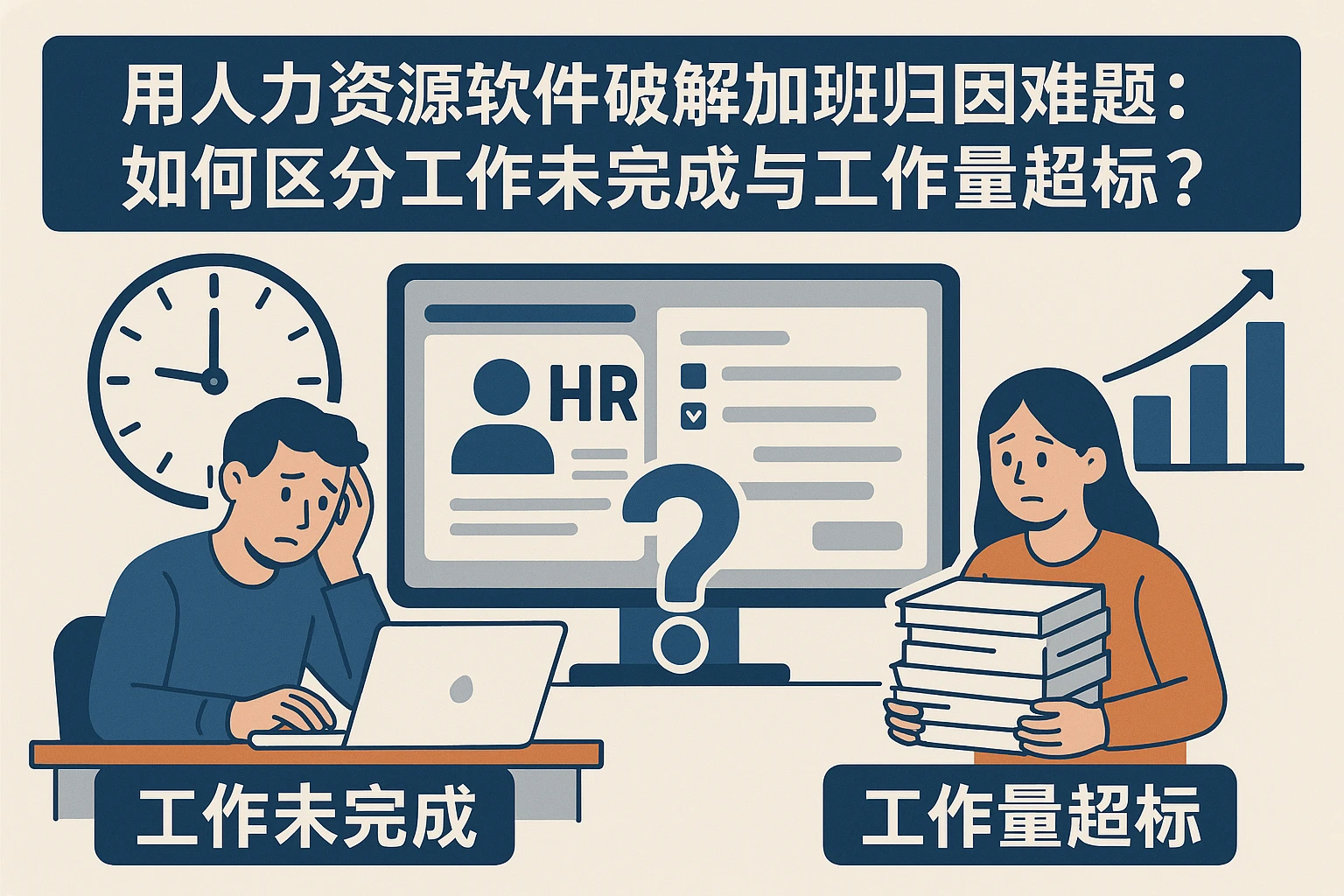 用人力资源软件破解加班归因难题：如何区分工作未完成与工作量超标？