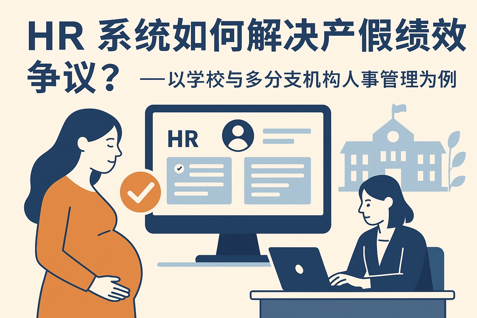HR系统如何解决产假绩效争议？——以学校与多分支机构人事管理为例