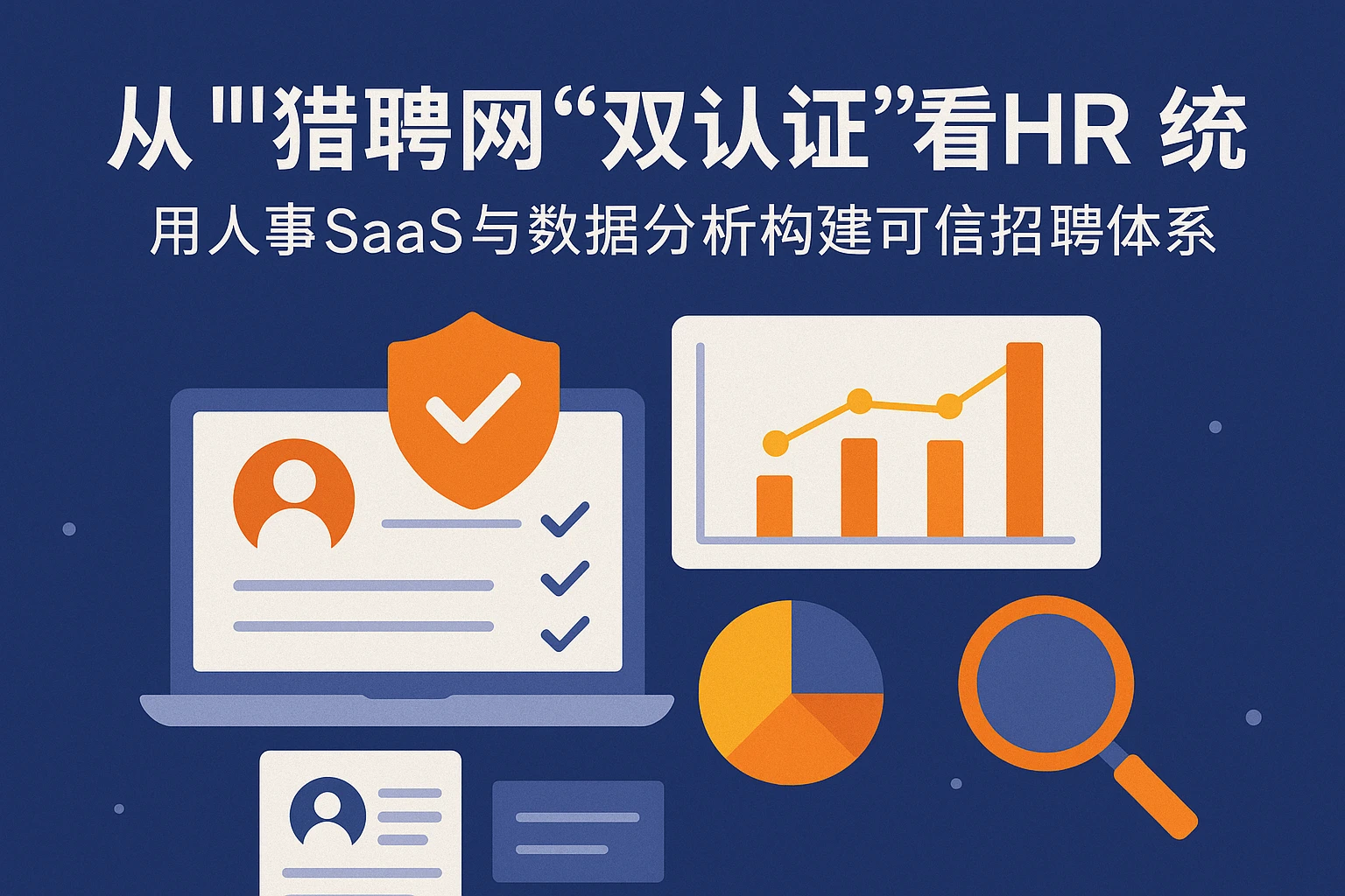 从猎聘网“双认证”看HR系统：用人事SaaS与数据分析构建可信招聘体系