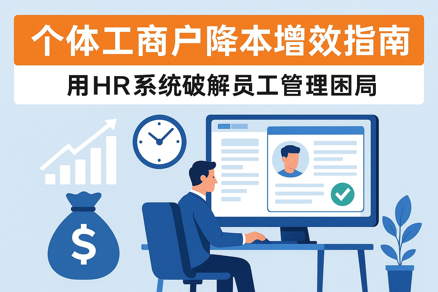 个体工商户降本增效指南：用HR系统破解员工管理困局