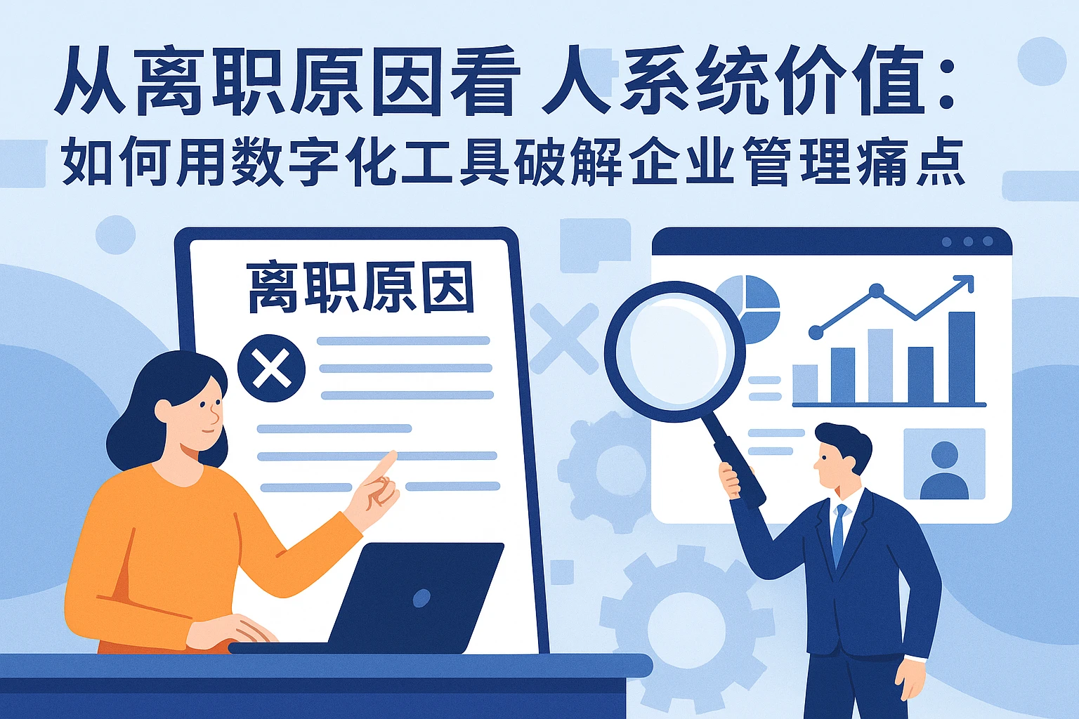 从离职原因看人事系统价值：如何用数字化工具破解企业管理痛点