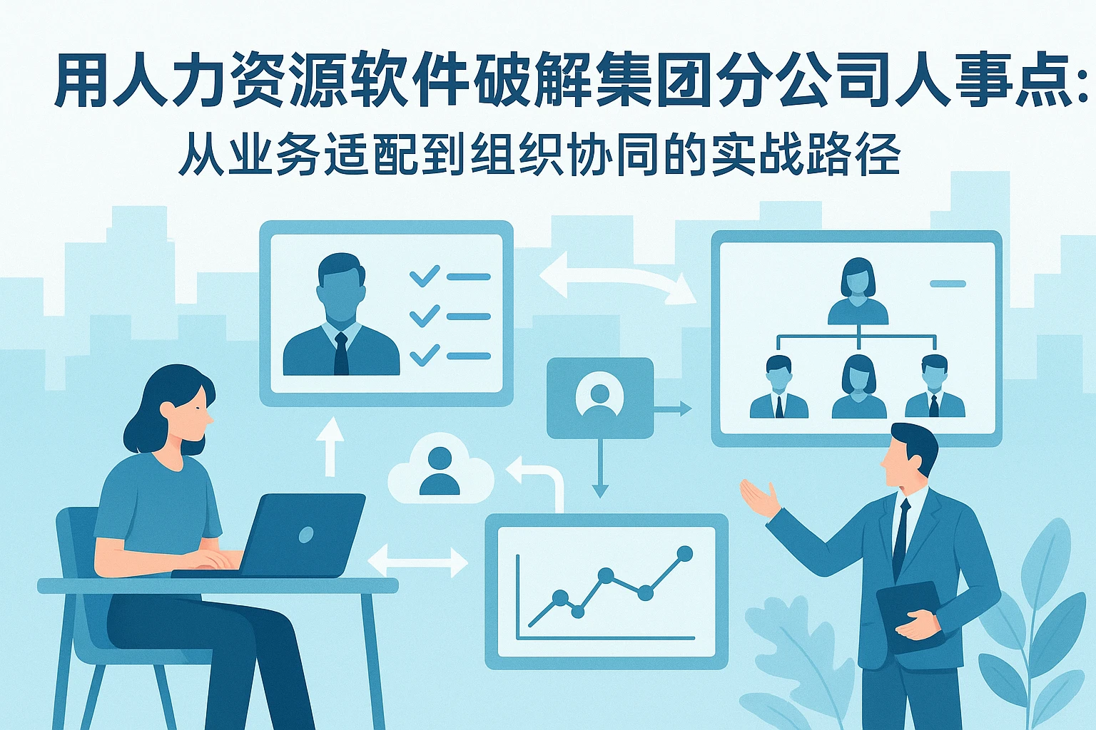 用人力资源软件破解集团分公司人事痛点：从业务适配到组织协同的实战路径