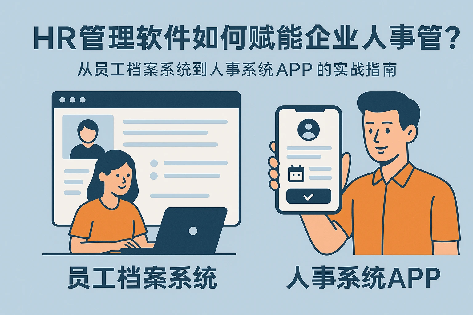 HR管理软件如何赋能企业人事管理？从员工档案系统到人事系统APP的实战指南