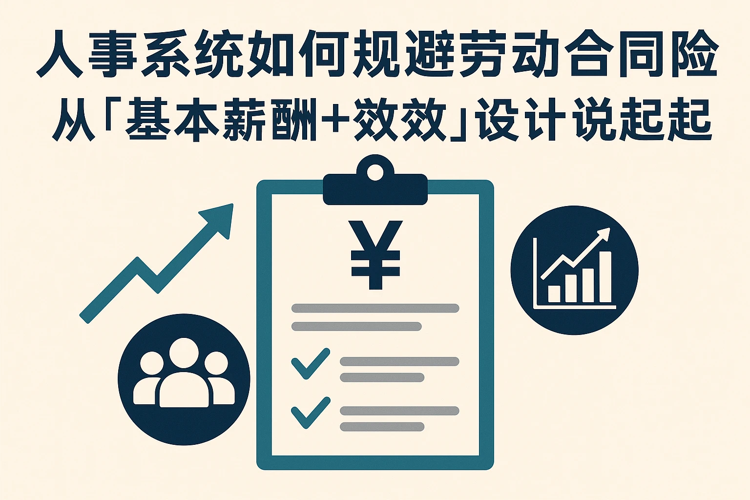 人事系统如何规避劳动合同薪酬条款风险？从“基本薪酬+绩效”设计说起