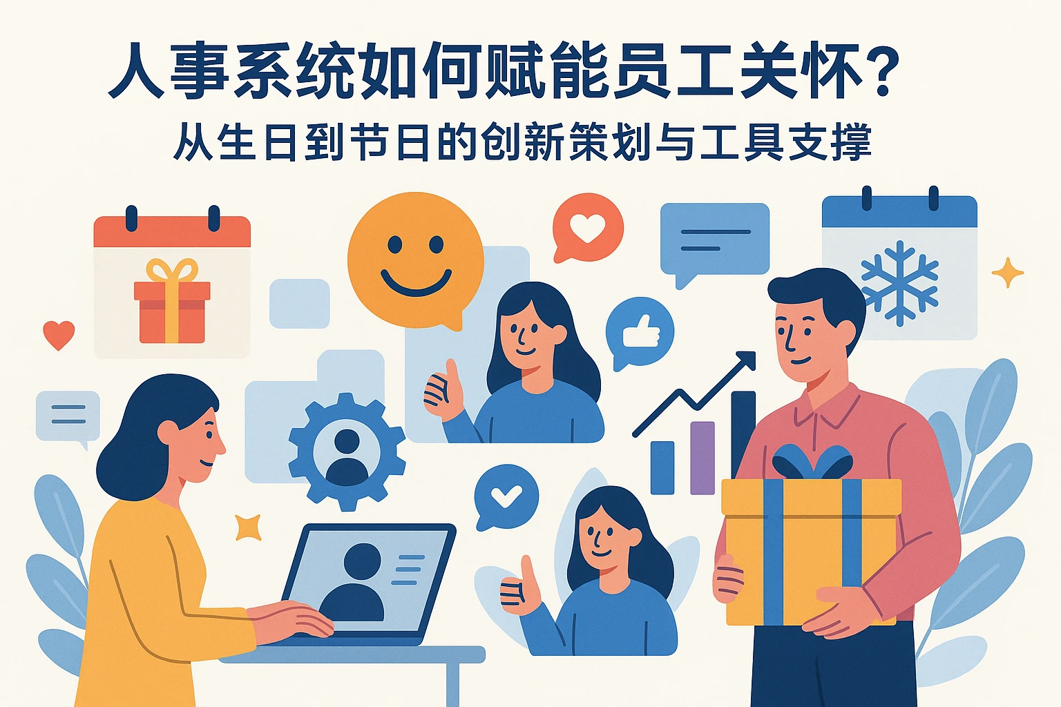 人事系统如何赋能员工关怀？从生日到节日的创新策划与工具支撑