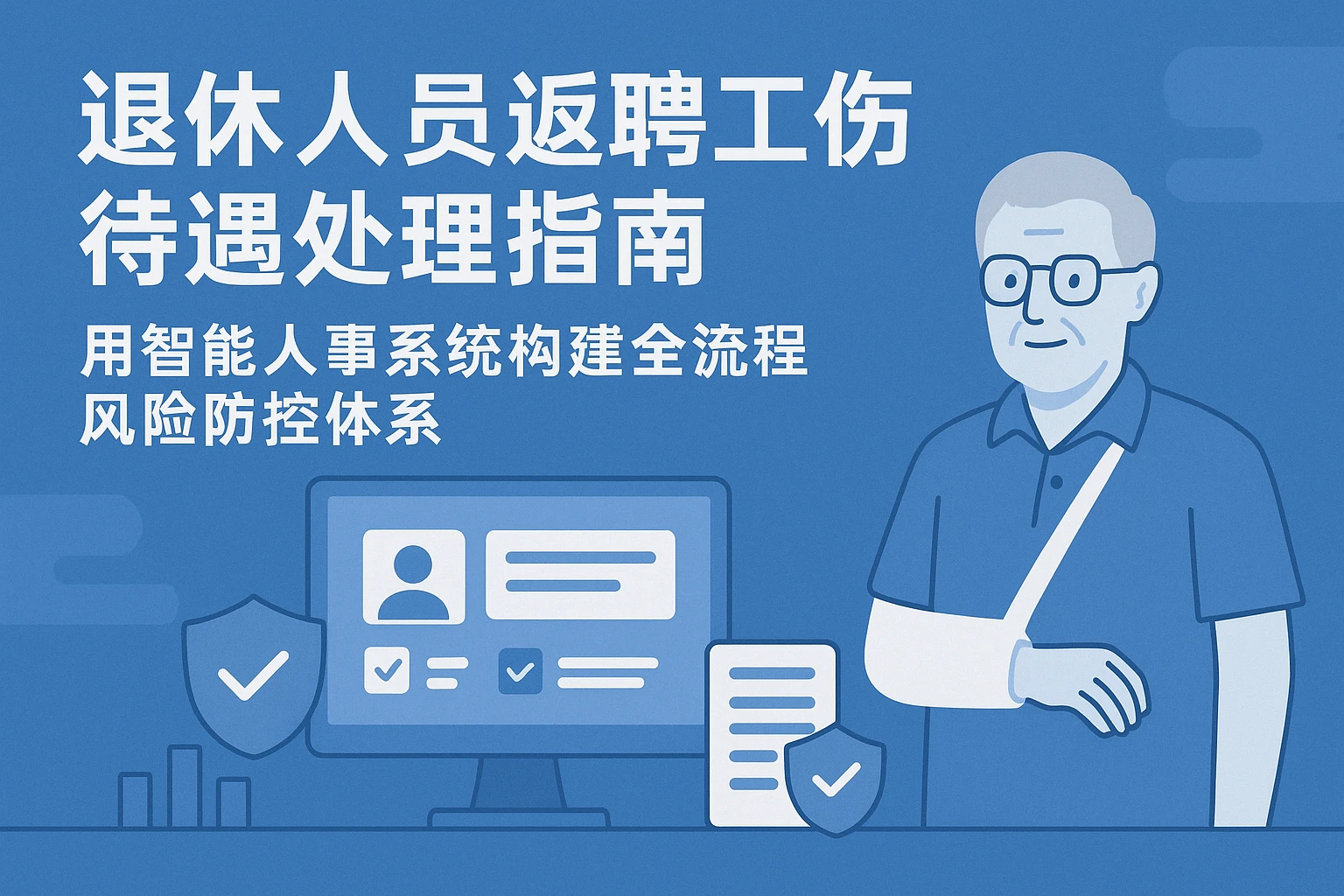 退休人员返聘工伤待遇处理指南——用智能人事系统构建全流程风险防控体系