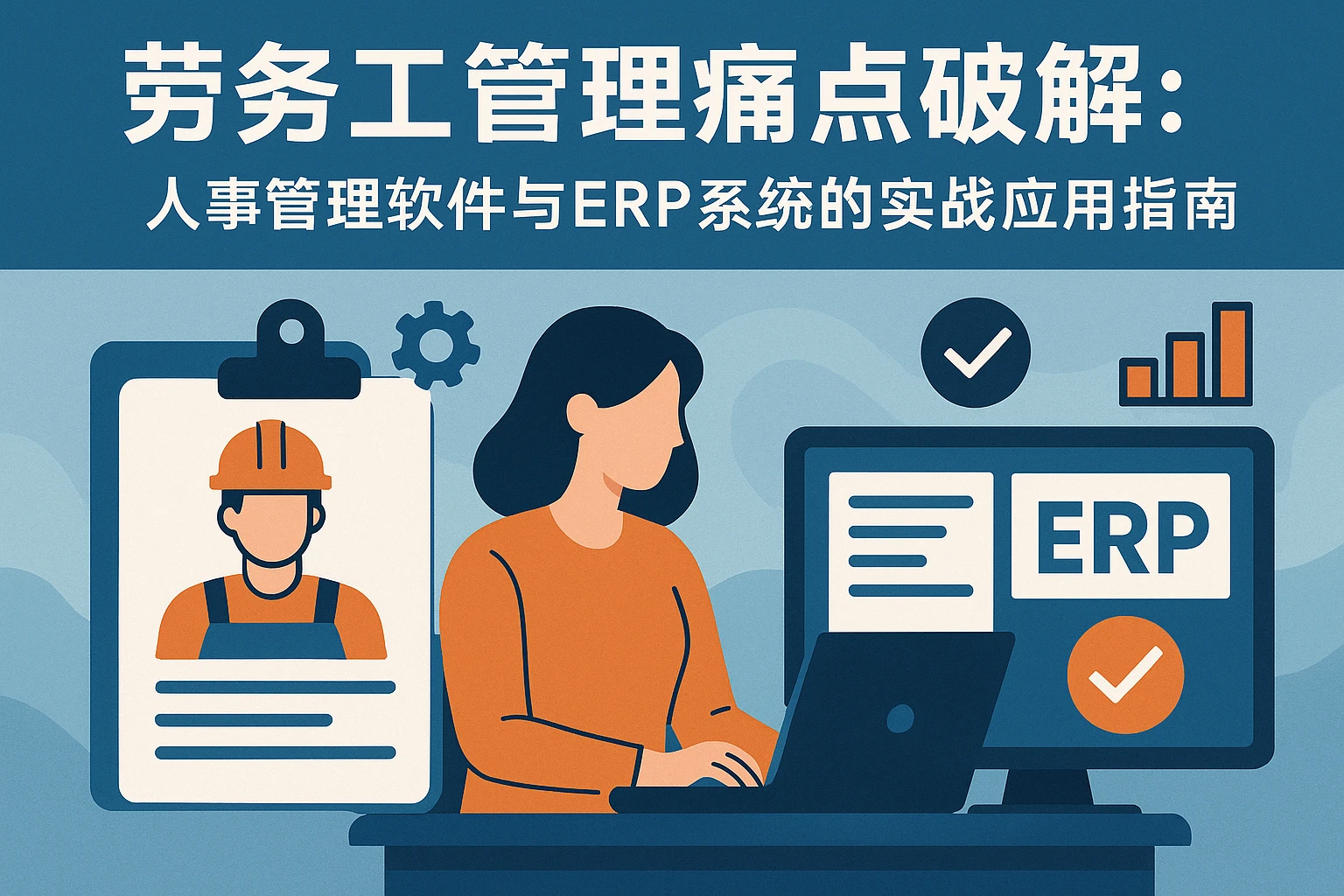 劳务工管理痛点破解：人事管理软件与ERP系统的实战应用指南