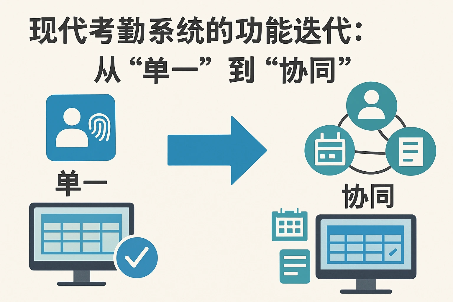 2. 现代考勤系统的功能迭代：从
