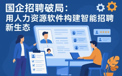 国企招聘规划破局：用人力资源软件构建智能招聘新生态
