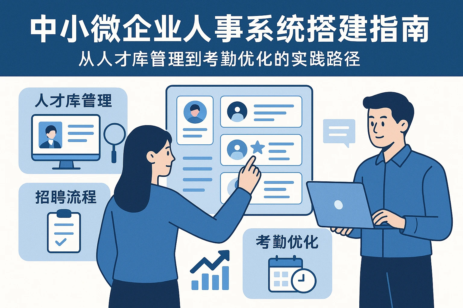 中小微企业人事系统搭建指南：从人才库管理到考勤优化的实践路径