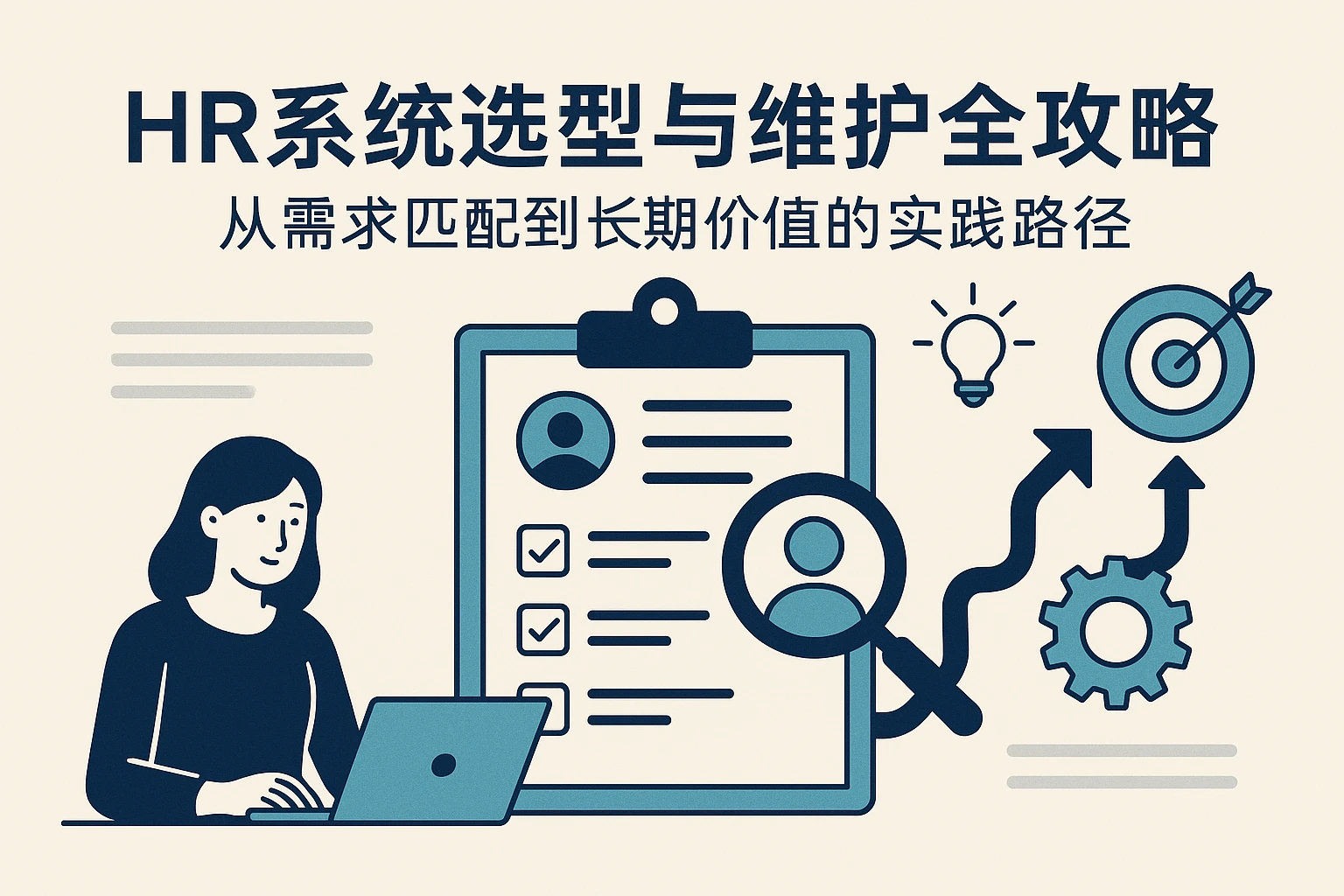 HR系统选型与维护全攻略：从需求匹配到长期价值的实践路径