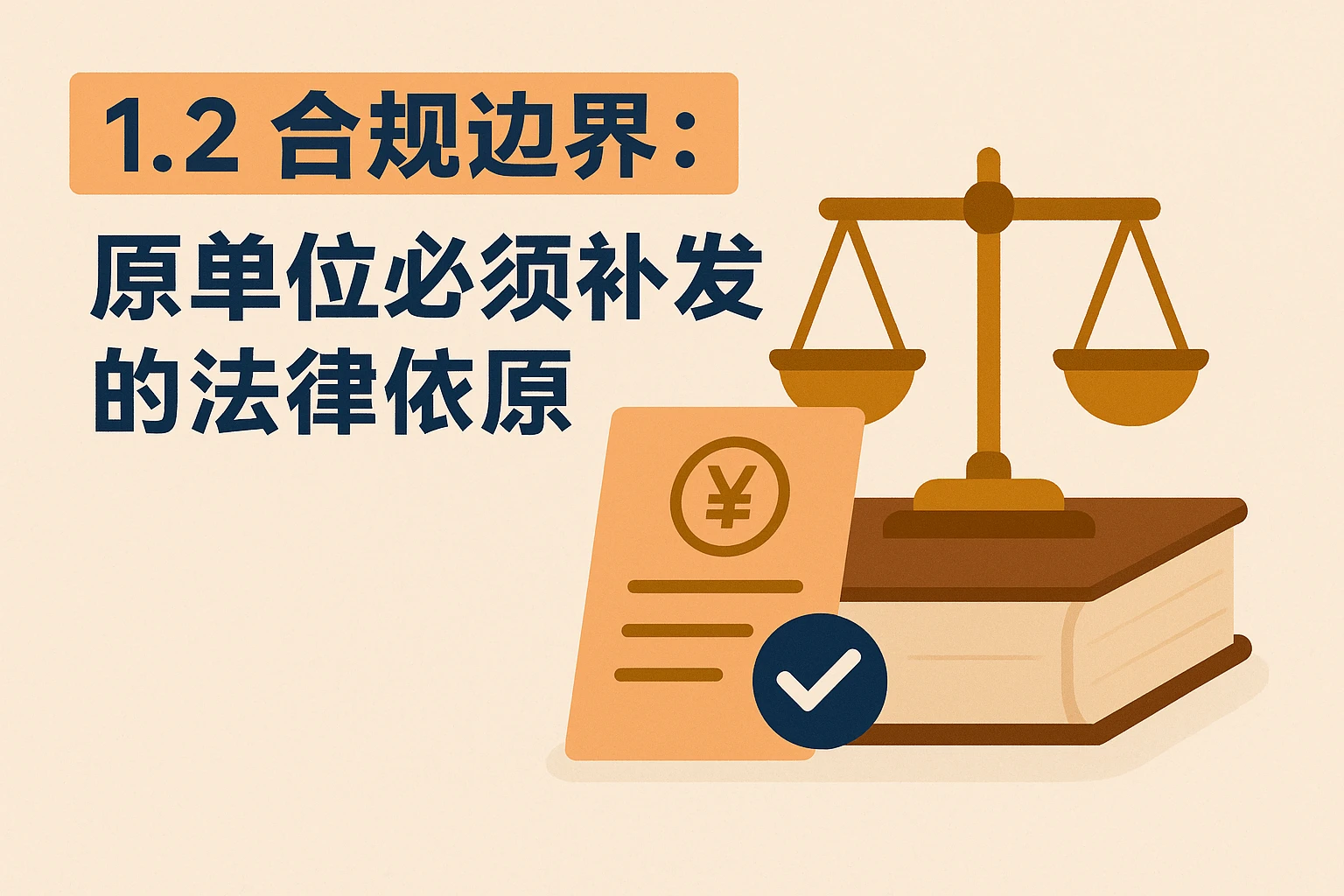 1.2 合规边界：原单位必须补发的法律依据