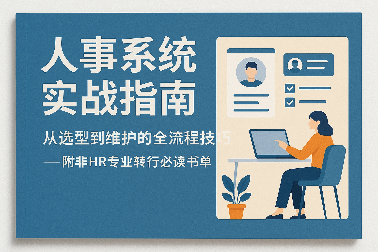 人事系统实战指南：从选型到维护的全流程技巧——附非HR专业转行必读书单