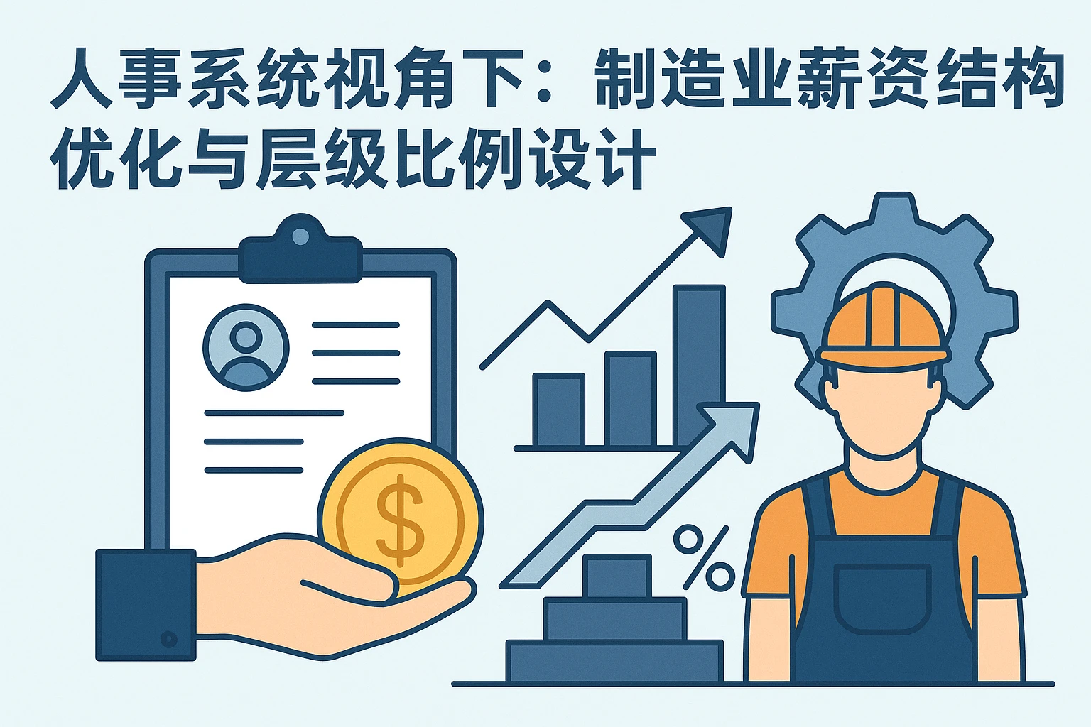 人事系统视角下：制造业薪资结构优化与层级比例设计