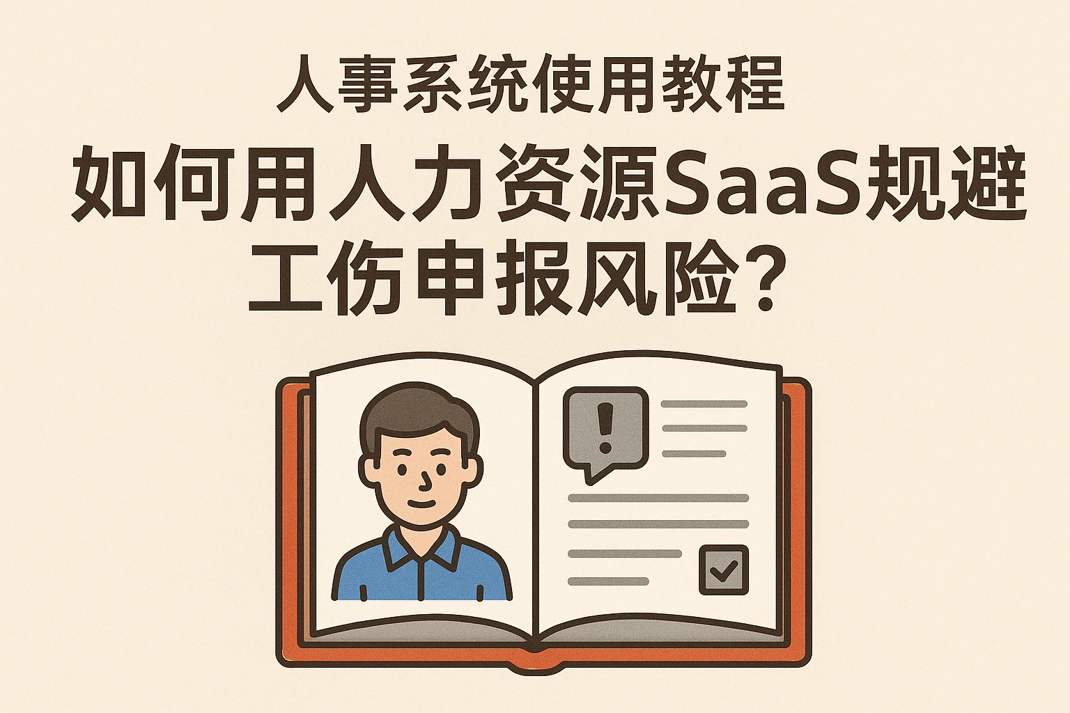 人事系统使用教程：如何用人力资源SaaS规避工伤申报风险？
