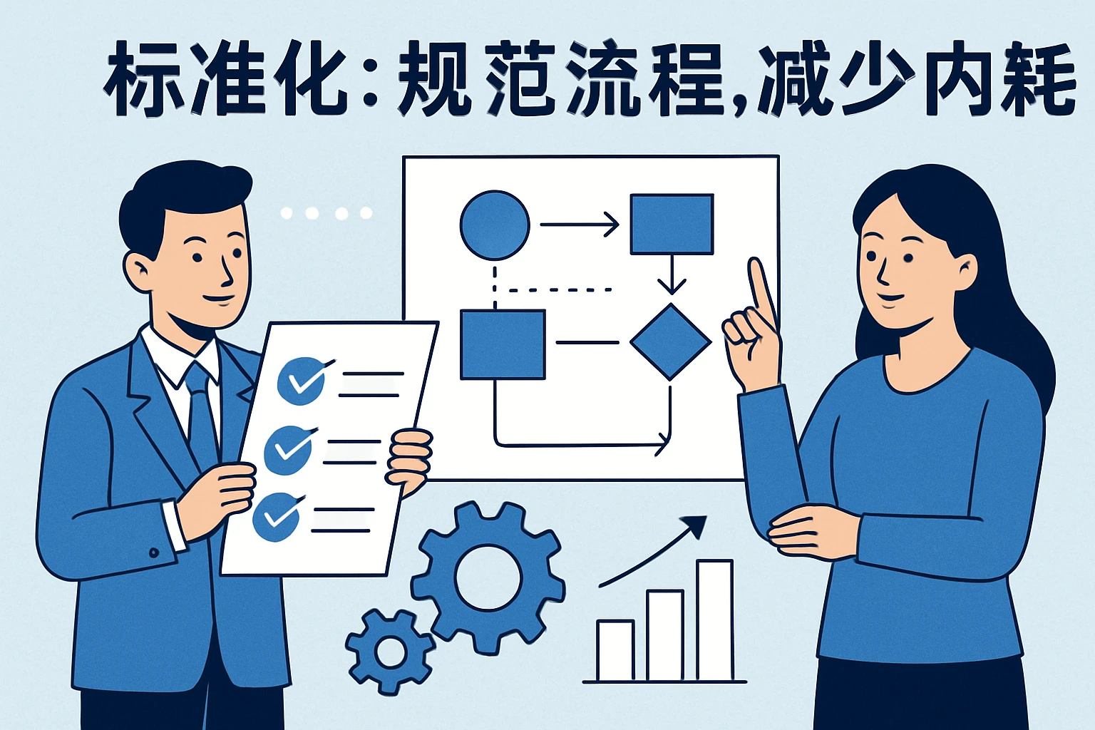 2. 标准化：规范流程，减少内耗