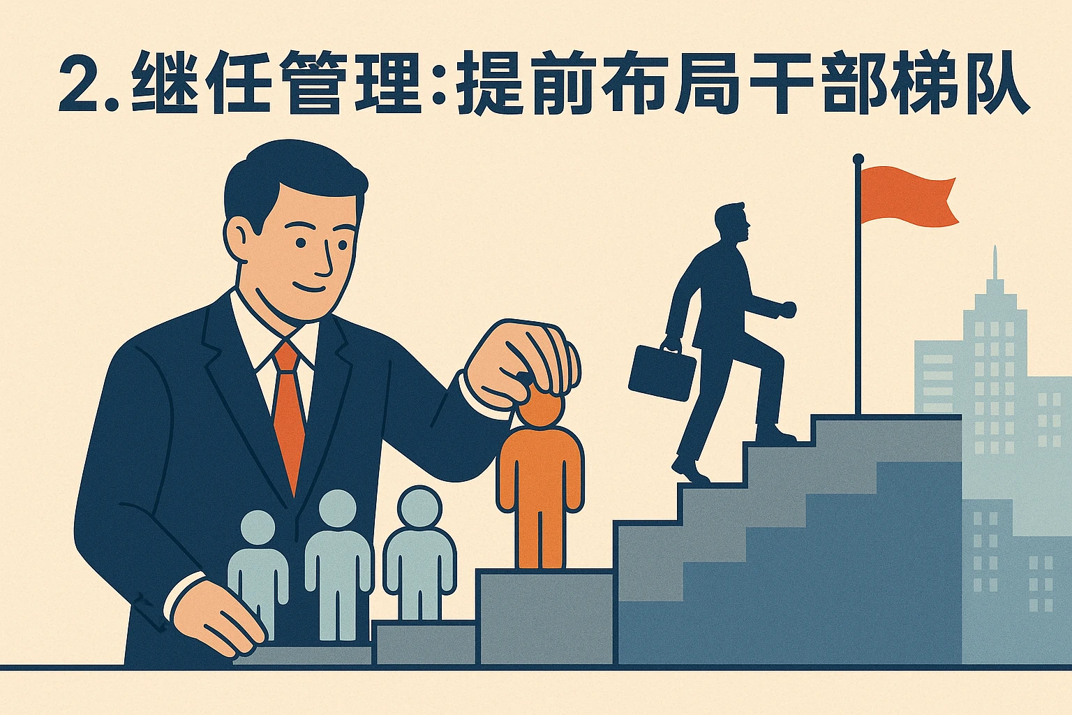 2. 继任管理：提前布局干部梯队