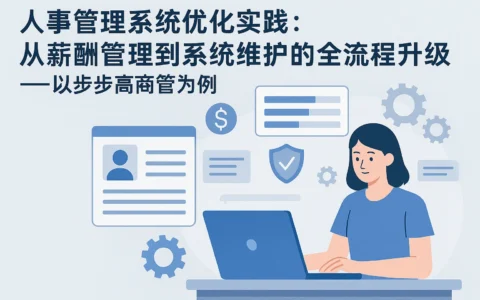人事管理系统优化实践：从薪酬管理到系统维护的全流程升级——以步步高商管为例