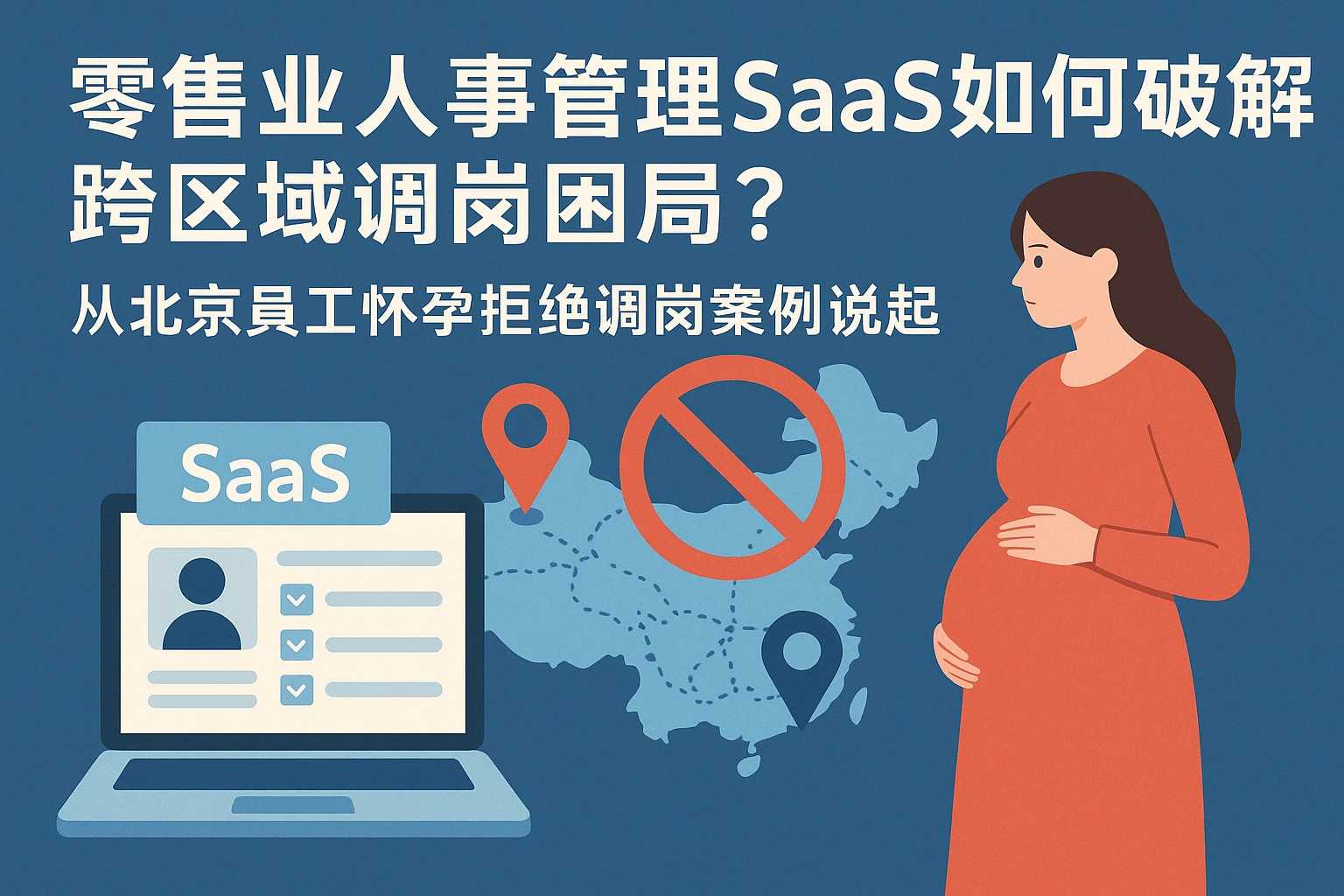 零售业人事管理SaaS如何破解跨区域调岗困局？从北京员工怀孕拒绝调岗案例说起
