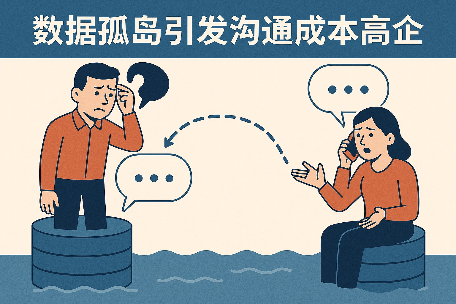 2. 数据孤岛引发沟通成本高企