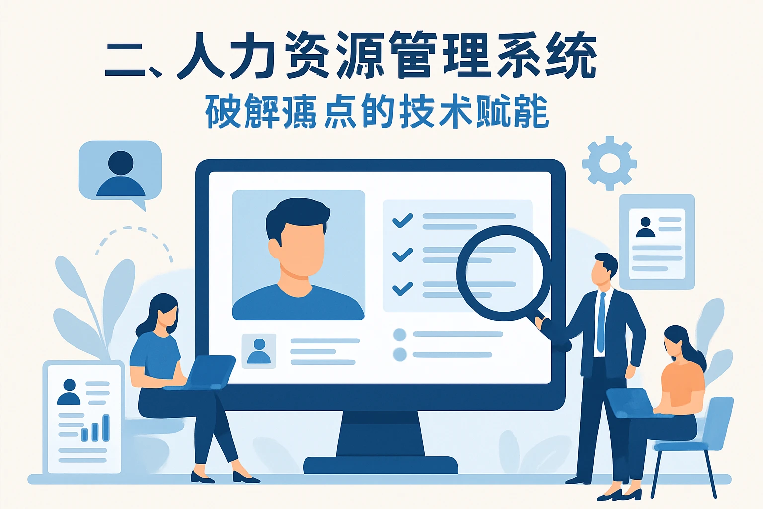二、人力资源管理系统：破解痛点的技术赋能