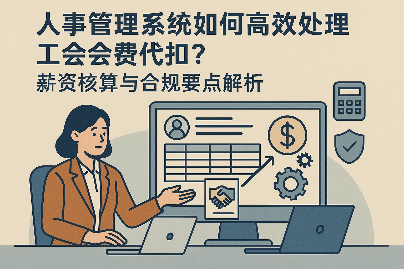 人事管理系统如何高效处理工会会费代扣？薪资核算与合规要点解析