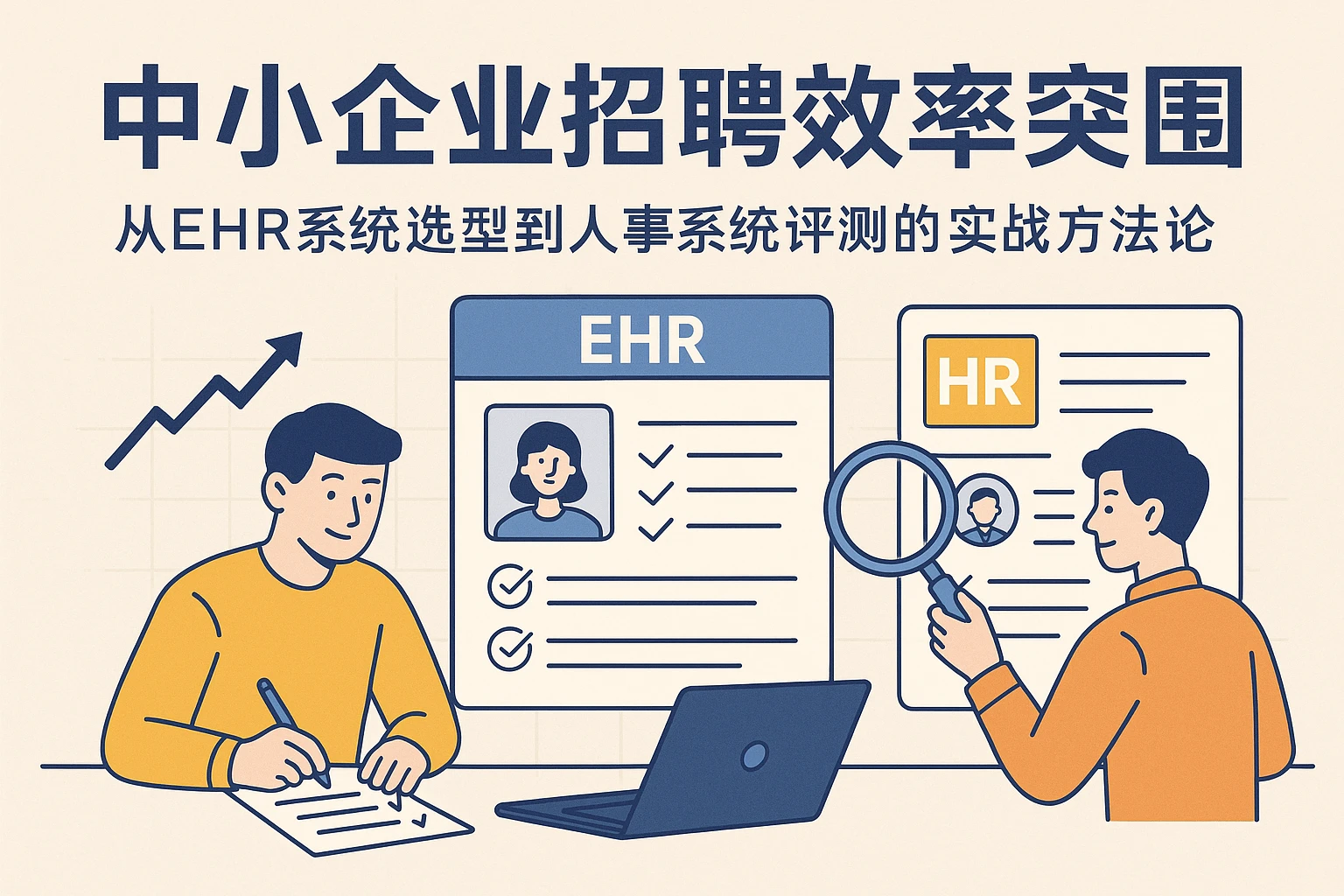 中小企业招聘效率突围：从ehr系统选型到人事系统评测的实战方法论
