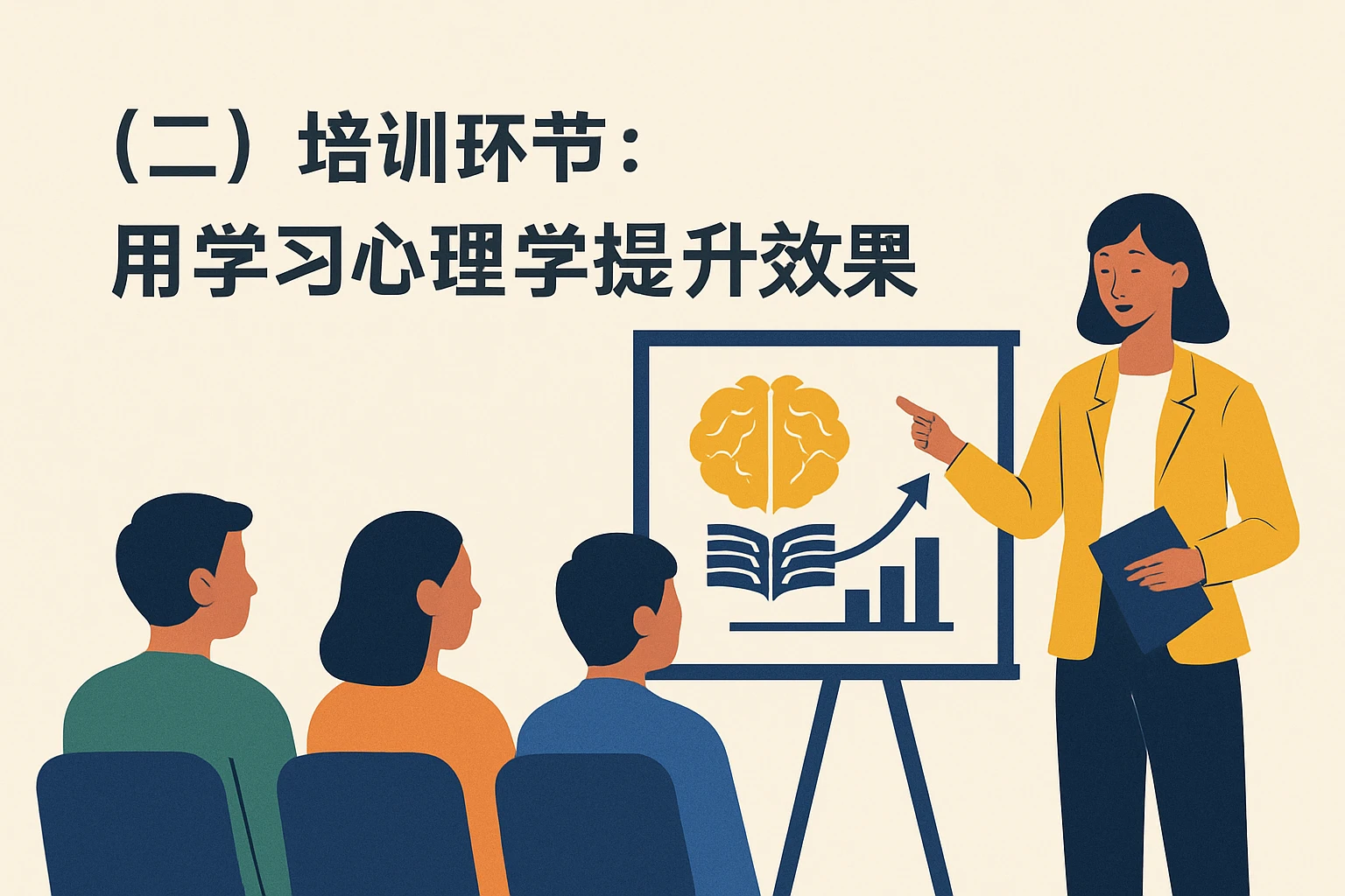 （二）培训环节：用学习心理学提升效果