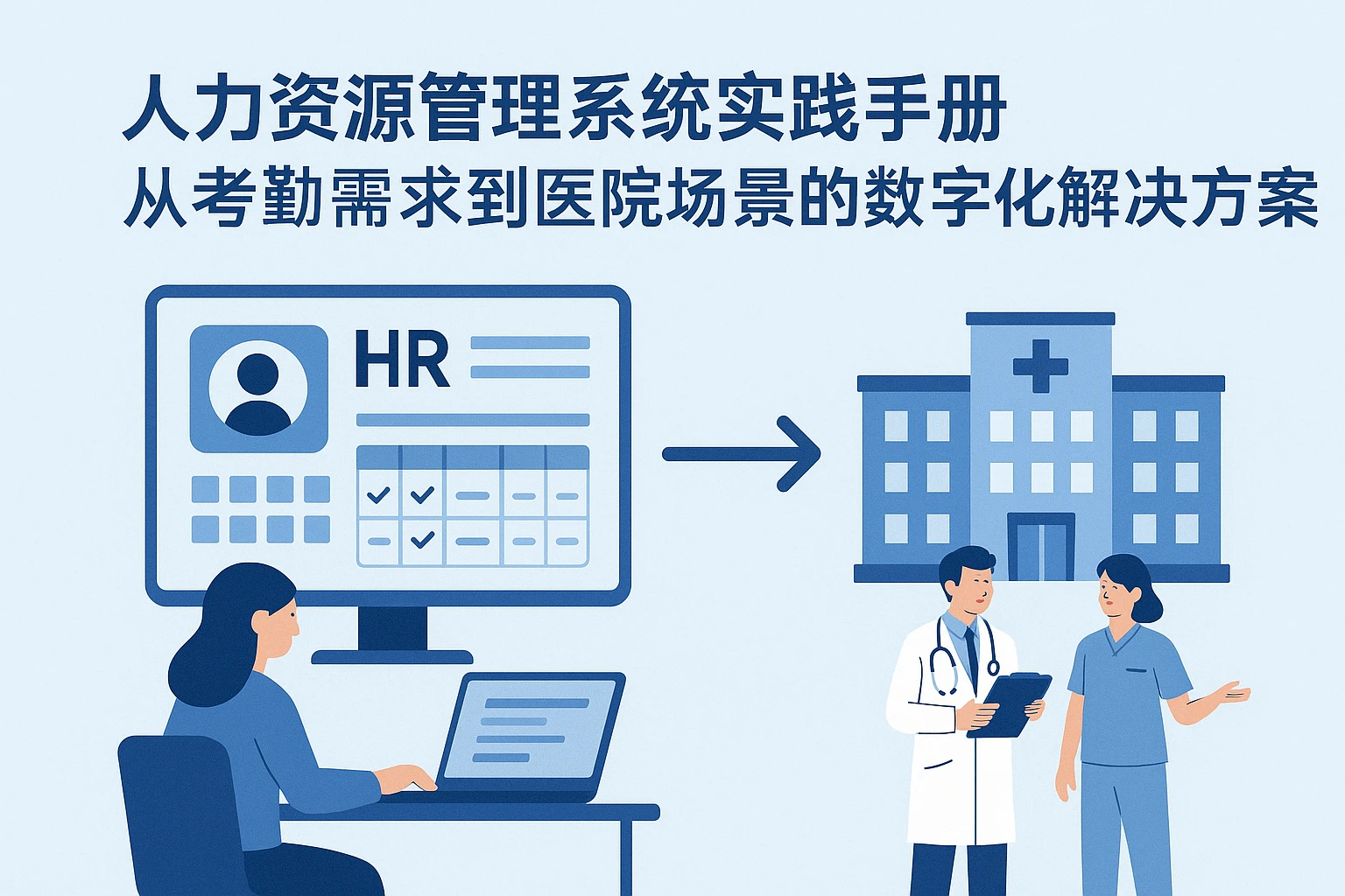 人力资源管理系统实践手册：从考勤需求到医院场景的数字化解决方案