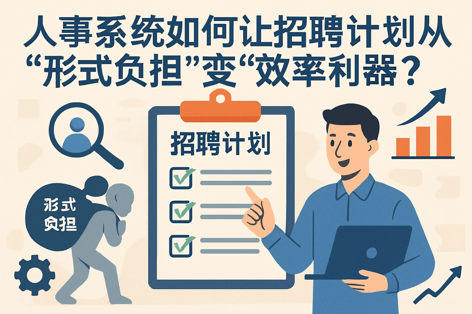 人事系统如何让招聘计划从“形式负担”变“效率利器”？