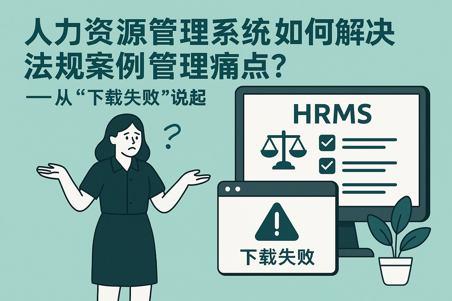 人力资源管理系统如何解决法规案例管理痛点？——从“下载失败”说起