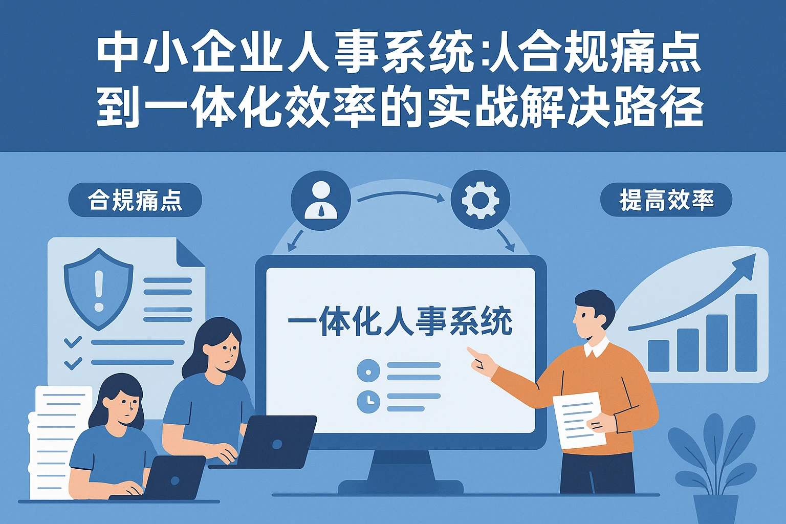 中小企业人事系统：从合规痛点到一体化效率的实战解决路径