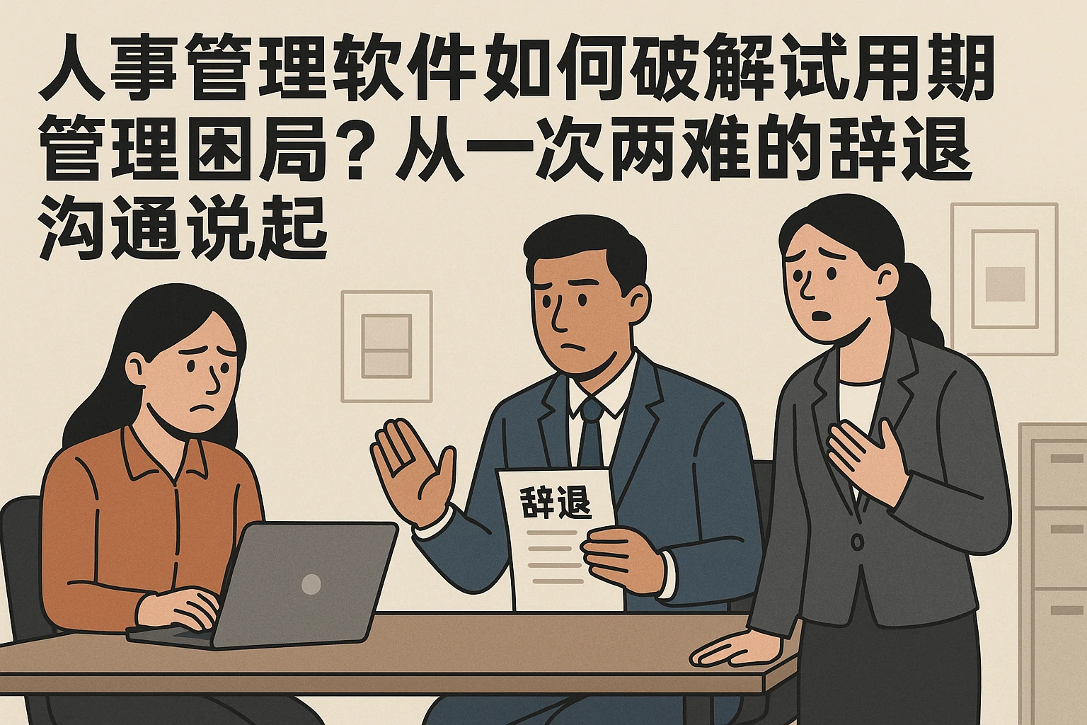 人事管理软件如何破解试用期管理困局？从一次两难的辞退沟通说起