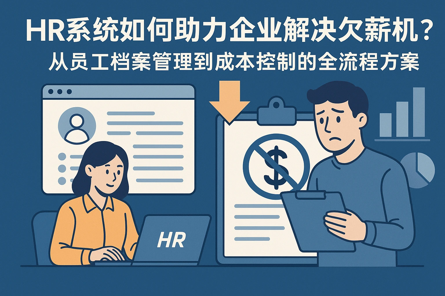 HR系统如何助力企业解决欠薪危机？从员工档案管理到成本控制的全流程方案