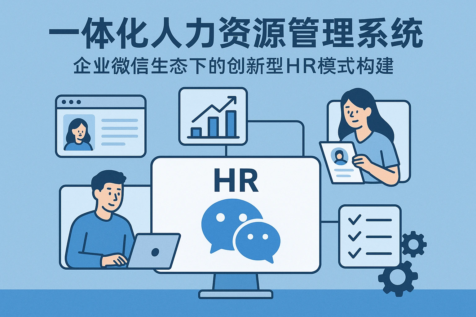 一体化人力资源管理系统：企业微信生态下的创新型HR模式构建