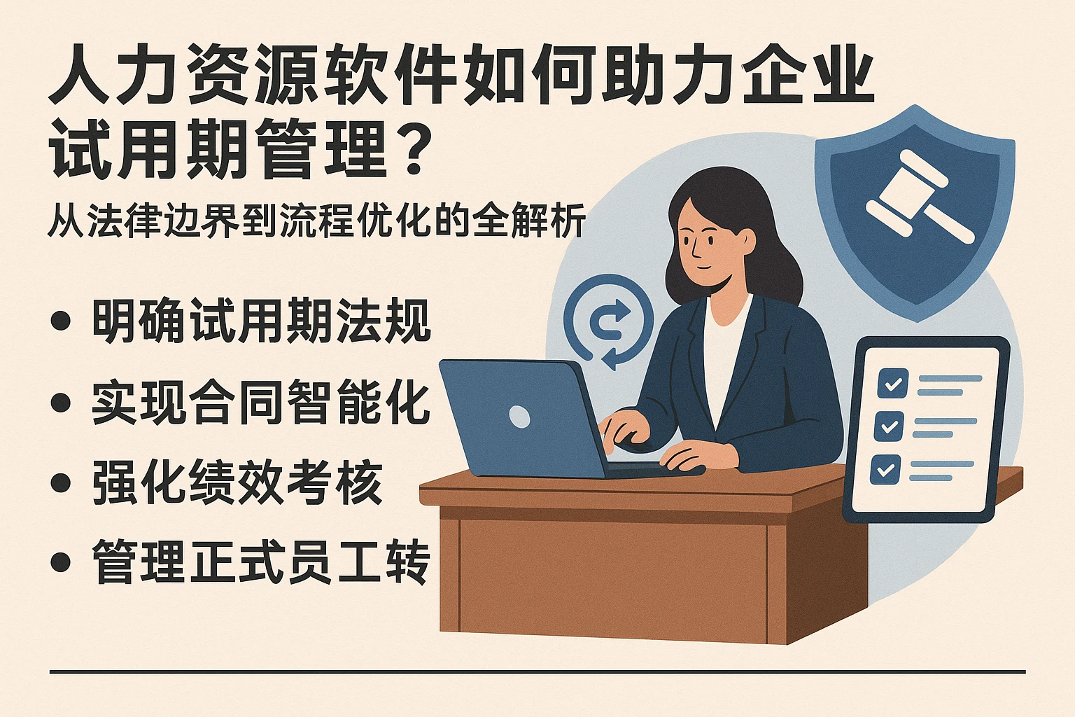人力资源软件如何助力企业试用期管理？从法律边界到流程优化的全解析