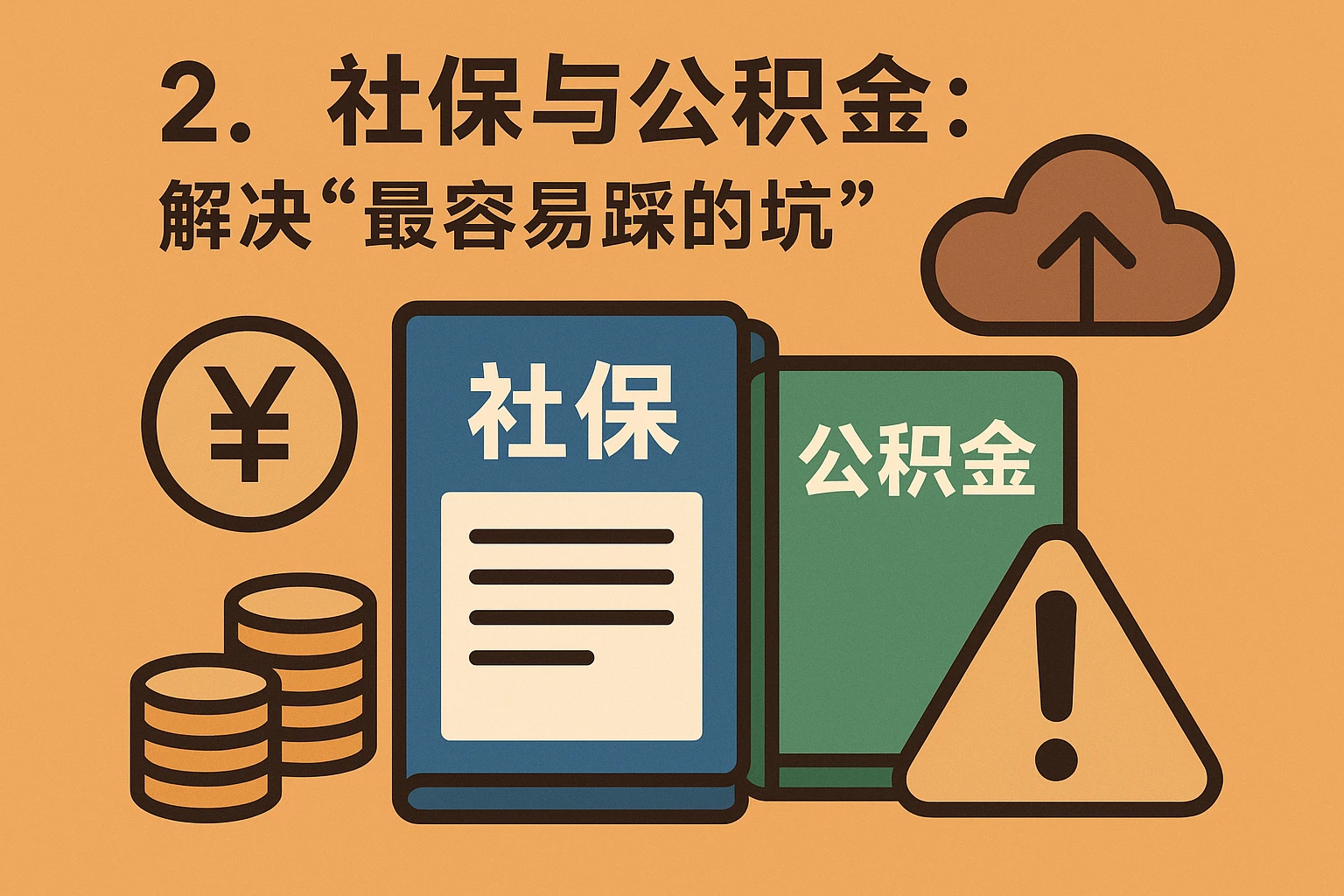 2. 社保与公积金：解决“最容易踩的坑”
