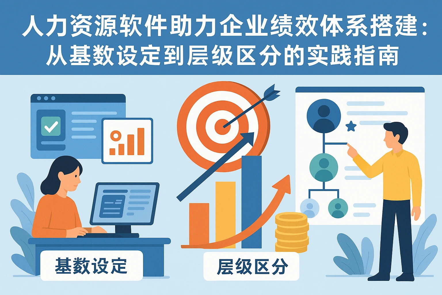 人力资源软件助力企业绩效体系搭建：从基数设定到层级区分的实践指南