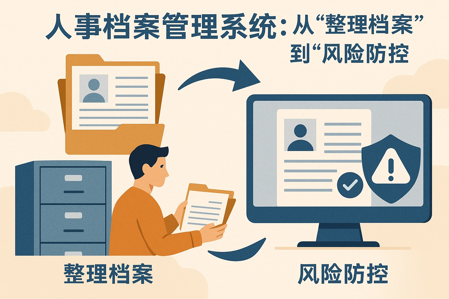 1. 人事档案管理系统：从“整理档案”到“风险防控”