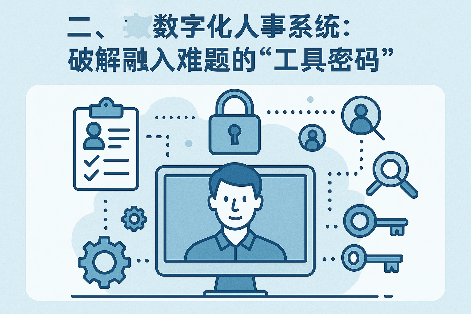 二、数字化人事系统：破解融入难题的“工具密码”