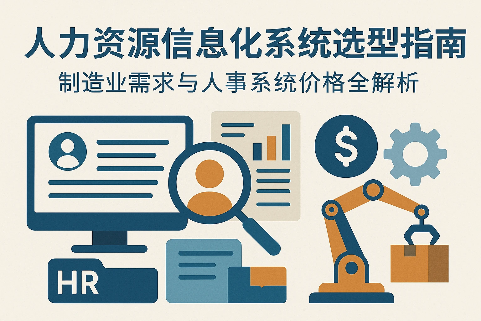 人力资源信息化系统选型指南：制造业需求与人事系统价格全解析