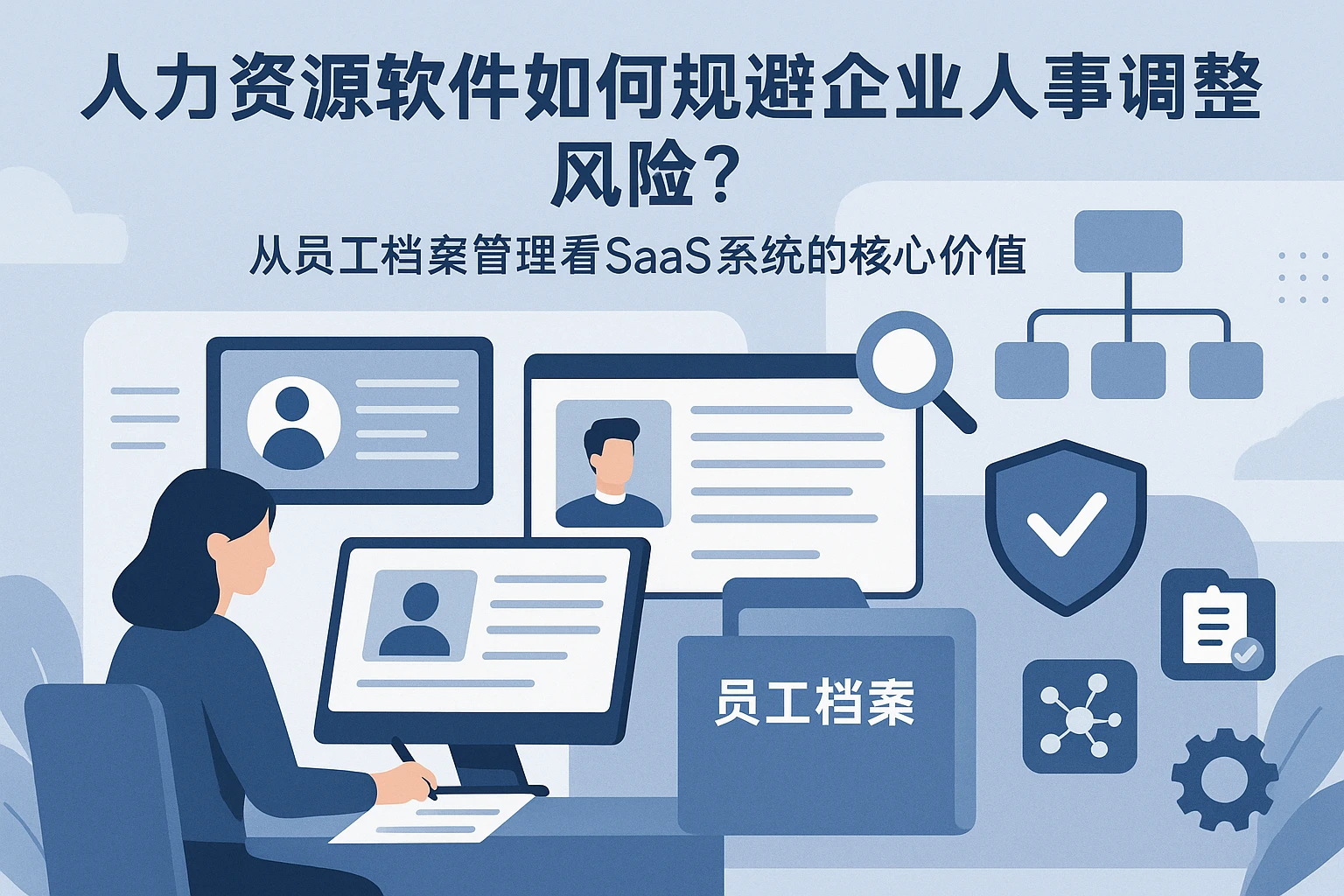 人力资源软件如何规避企业人事调整风险？从员工档案管理看SaaS系统的核心价值