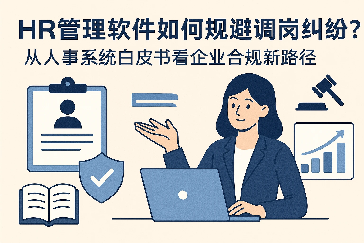 HR管理软件如何规避调岗纠纷？从人事系统白皮书看企业合规新路径