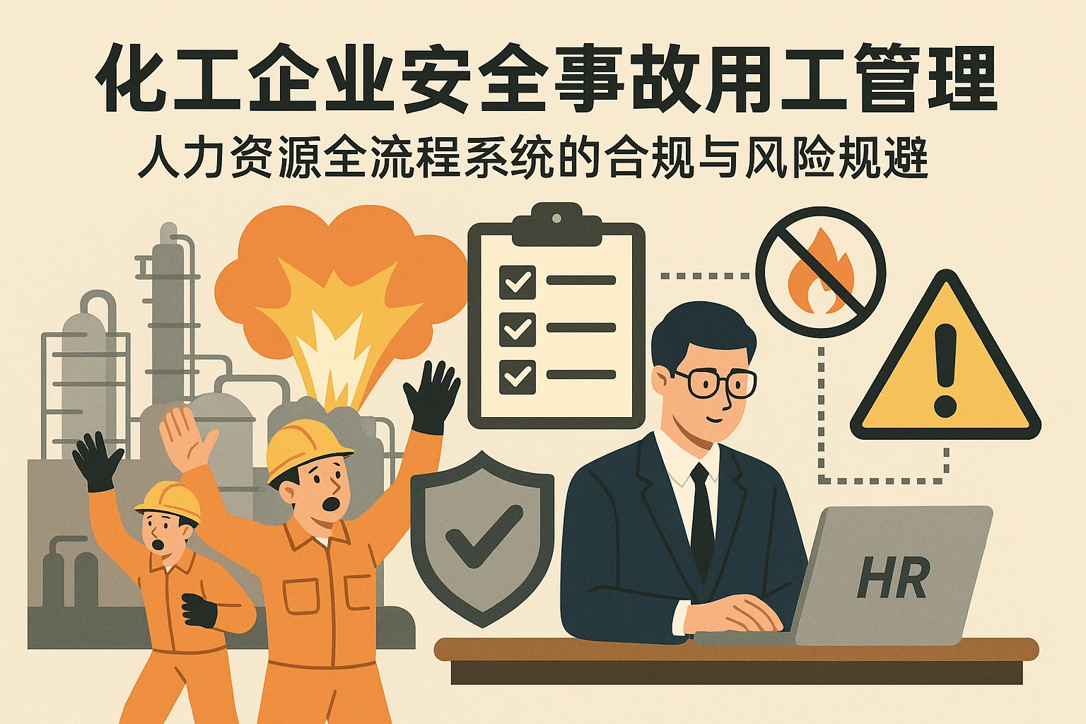 化工企业安全事故用工管理：人力资源全流程系统的合规与风险规避